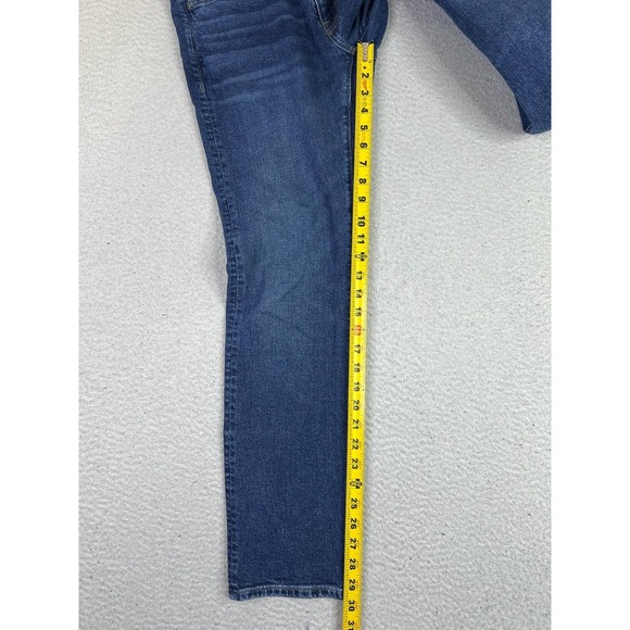 J.Crew 484 Stretch Jeans Mens 30x30 Blue Slim Narrow Tapered Denim Pants Casual - Picture 13 of 15